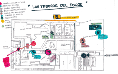 Mapa de «Los Tesoros del Ponce»