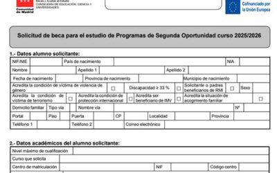 Becas «Segunda oportunidad»