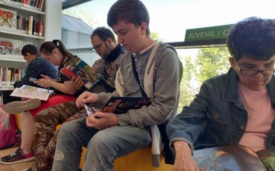 Visita a la Biblioteca de San Fermín Orcasur.