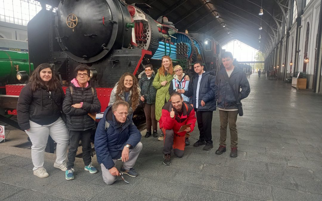 Visita al Museo del Ferrocarril