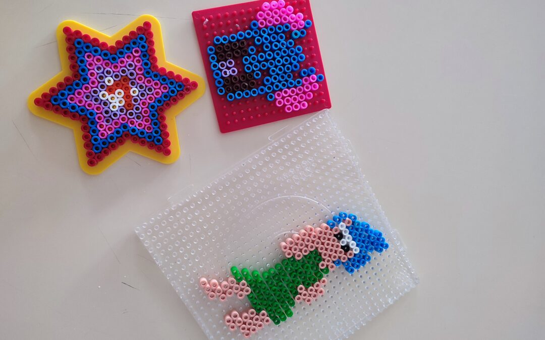 Sesión de «hama beads»