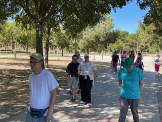 Paseo por el parque