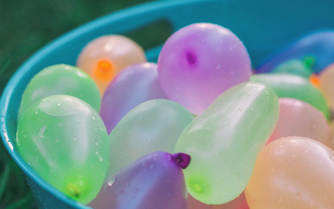 Gymkana de agua: diversión para combatir el calor